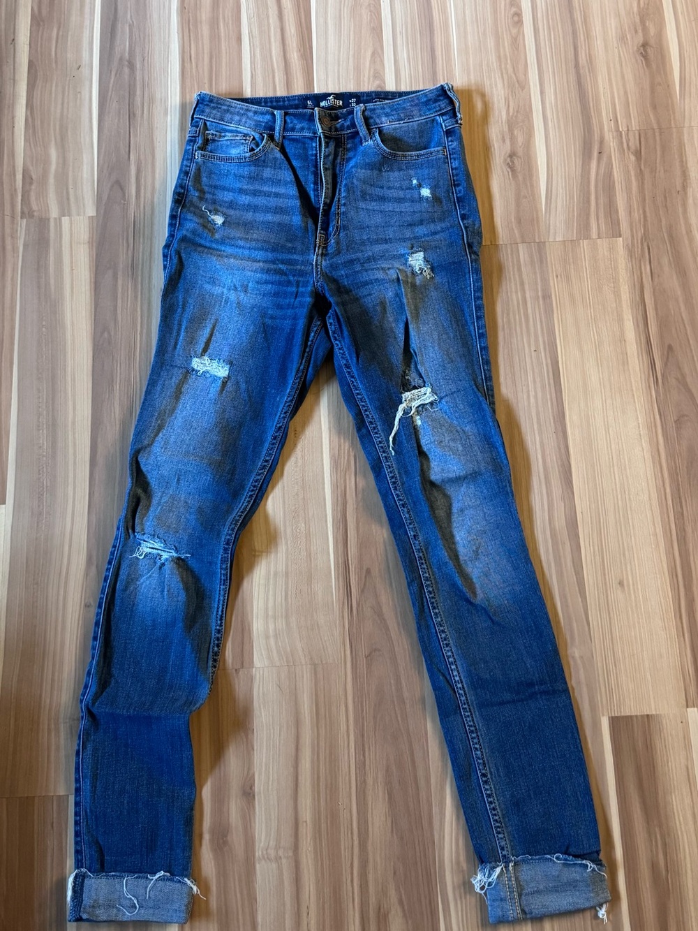 Hollister Medium Blue Slim Jeans